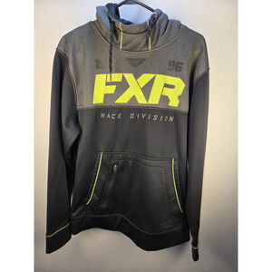 FXR Race Division Men's Hoodies Black And Gray Medium Pre-Owned
